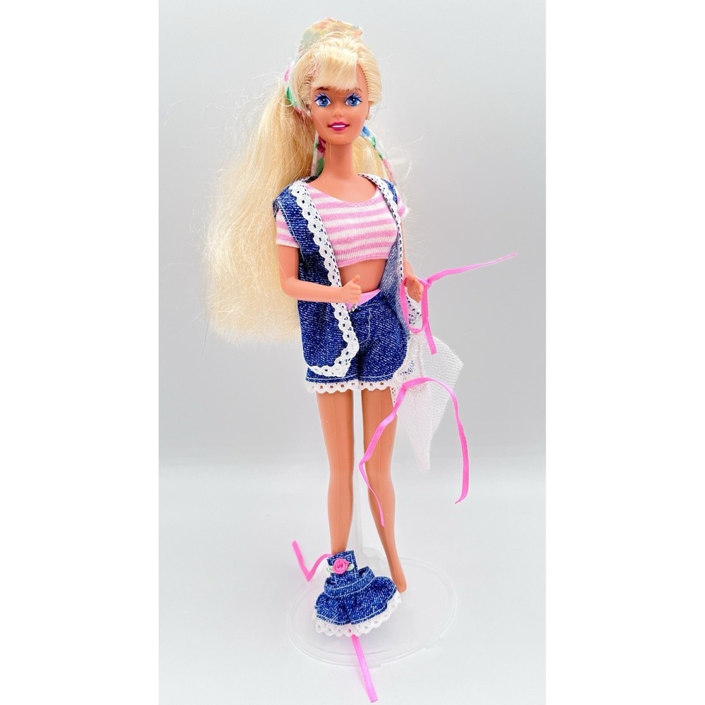 1995 Vintage‎ Mattel Barbie & Kelly Strollin' Fun Playset Incomplete